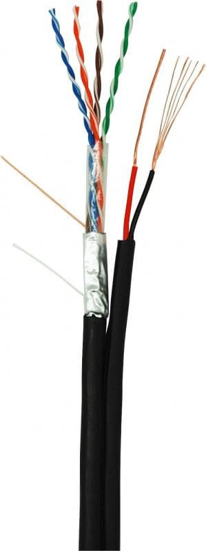 Кабели EC-UF004-5E-PC035-PE-BK