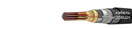 Кабели ТППэпЗББШп 10х2х0,5
