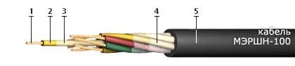 Кабели МЭРШН-100 2х1,5 Кабели МЭРШН-100 2х1,5